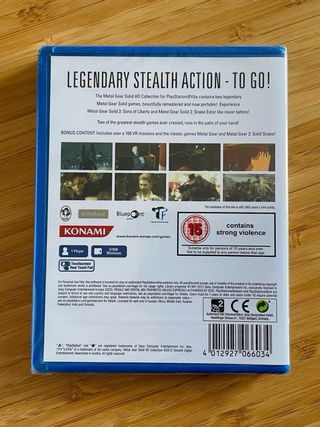 Metal Gear Solid HD Collection / PS Vita