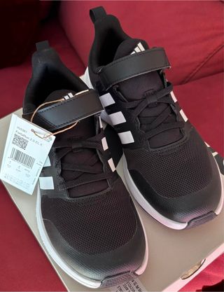 Zapatillas Adidas FortaRun 2.0 EL K Negras