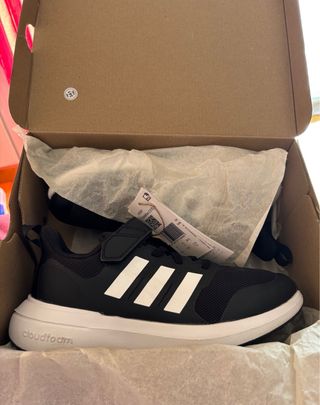 Zapatillas Adidas FortaRun 2.0 EL K Negras