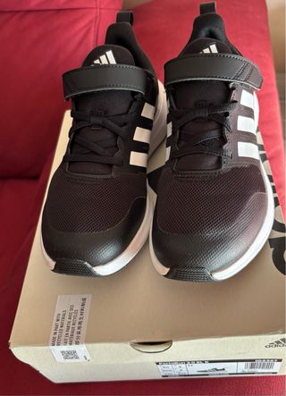Zapatillas Adidas FortaRun 2.0 EL K Negras