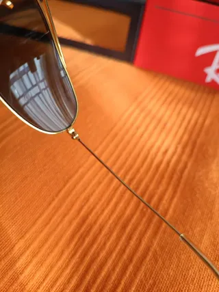 Gafas de sol Ray-Ban doradas vintage Buasch lomb