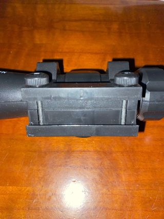 Réplica mira francotirador juguete plástico