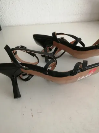 Sandalias de vestir negras Talla 38