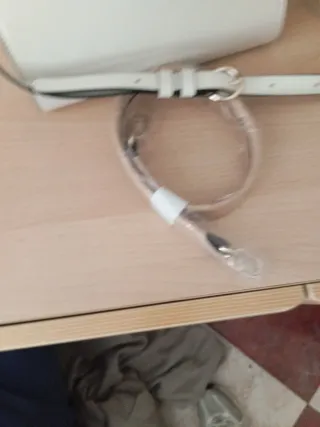 Bolso Tous Beige y Blanco y verde