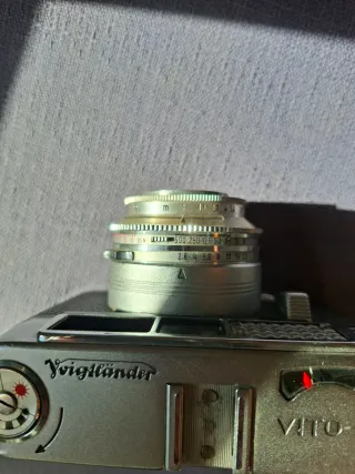 Cámara analógica Voigtlander Color-Skopar 2.8/50