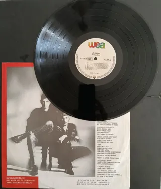 Disco LA UNION "Tentación" Vinilo 1990