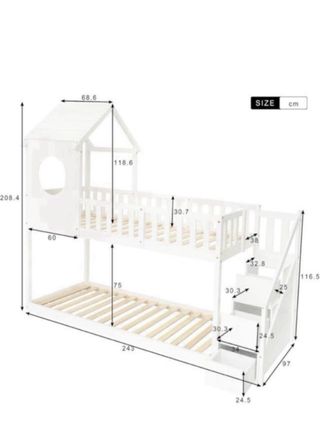 Litera Infantil con camas