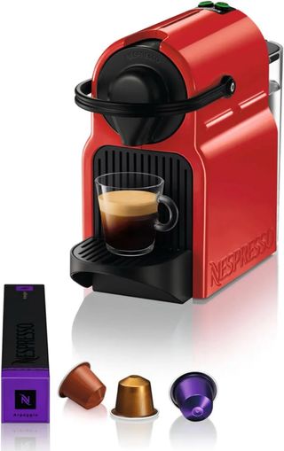 Cafetera Nespresso Inissia Krups Roja. (Nueva)