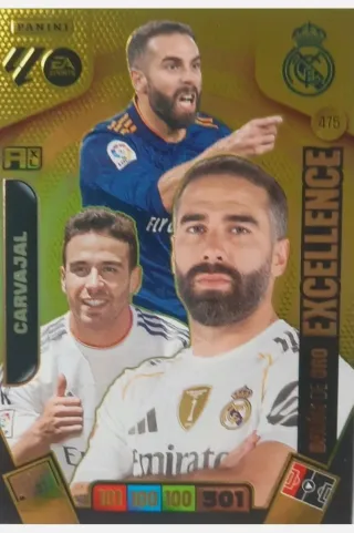 Panini Carvajal Balón de Oro Excellence