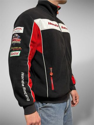 Chaqueta Sudadera Polar Honda Racing Exclusiva