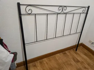 Cabecero y somier 135 cm