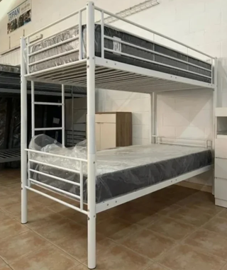 .OFERTA - HERMOSA LITERA INDIVIDUAL CON COLCHONES.