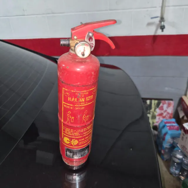 Extintor Halon 1211 Coche,cargado