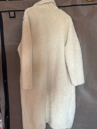 Cappotto Teddy panna