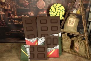 Decoración temática Chocolatería Navidad