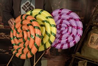 Decoración temática Chocolatería Navidad