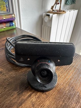 PS3 Slim 320GB Negra + Mando + Cables + Cámara