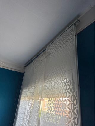 Cortinas estore Japonés con Riel 180x210