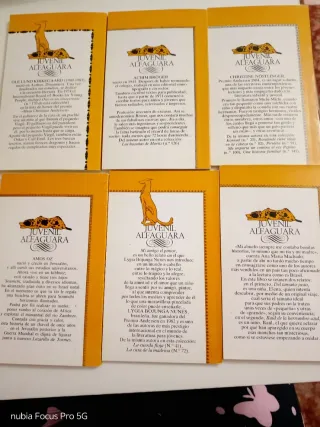 Lote de libros años 80