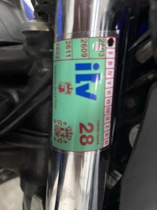 Yamaha XT 660 R Azul y Negra