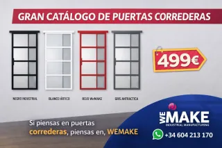 Puerta corredera cristalera