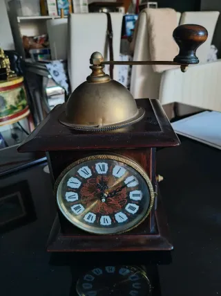 Reloj Molinillo Café Decorativo