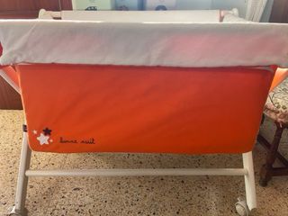 Cuna de bebé plegable