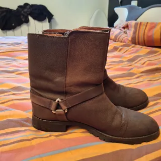 Botines Massimo Duty Talla 38 Marrones