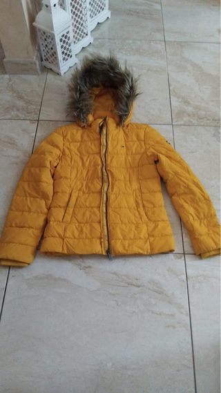 Giubbotto donna Tommy Jeans giallo
