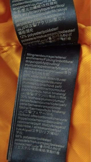 Giubbotto donna Tommy Jeans giallo