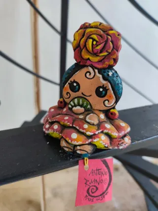 Figura Flamenca Cerámica Antonio Ruano