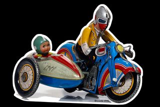 Confezione di magneti per frigorifero Giocattoli antichi