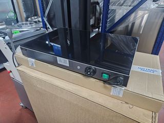 Placa caliente inox - vidrio 0-90o