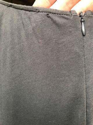 Mono Zara gris talla L con bolsillos