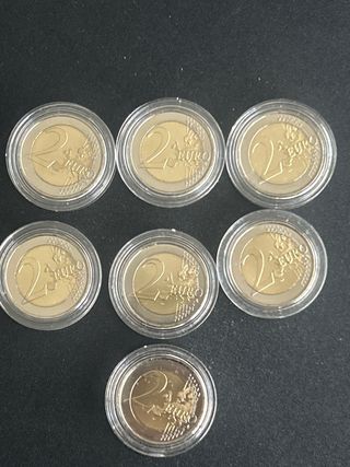 Monedas 2 Euros Policía Nacional