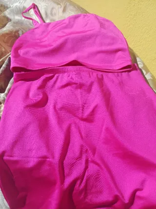 Completo top gonna rosa tg XS nuovo