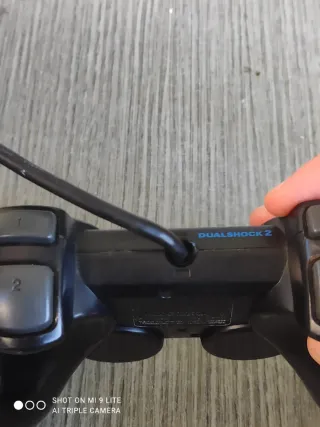 Controller PS2 Midnight black