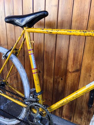 Bicicletta Corsa Vintage Bambini Gialla