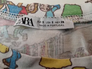 Camiseta Zara ¿Dónde está Wally? Mujer