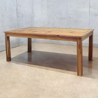 Tavolo Pranzo Rettangolare Legno Riciclato 200x100