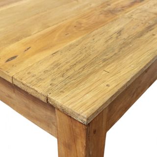 Tavolo da Pranzo Quadrato 80x80cm Legno Riciclato