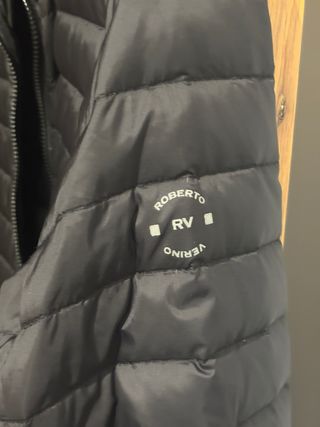 Gabardina impermeable con plumas Roberto Verino