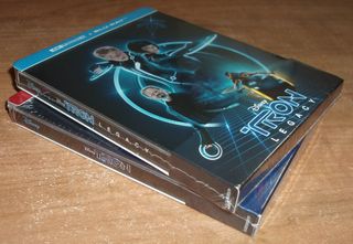 Tron+Tron legacy 4K UHD+Blu-Ray Steelbook Nuevo