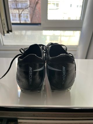 Botas de fútbol Nike Air Zoom negras