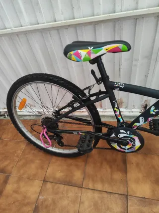 Bicicleta B'Twin Poply 24 Infantil