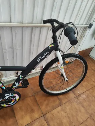Bicicleta B'Twin Poply 24 Infantil