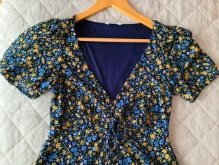 Vestido floral Springfield talla M