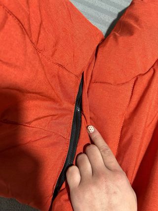 Chaqueta de montaña naranja hombre