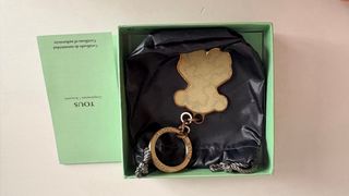 Llavero Tous Oso Dorado