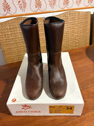 Botas camperas ANDALUSSIER talla 34